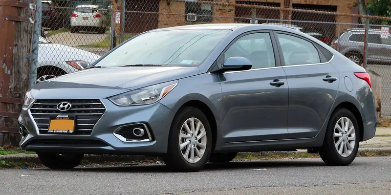 Hyundai Accent Blue